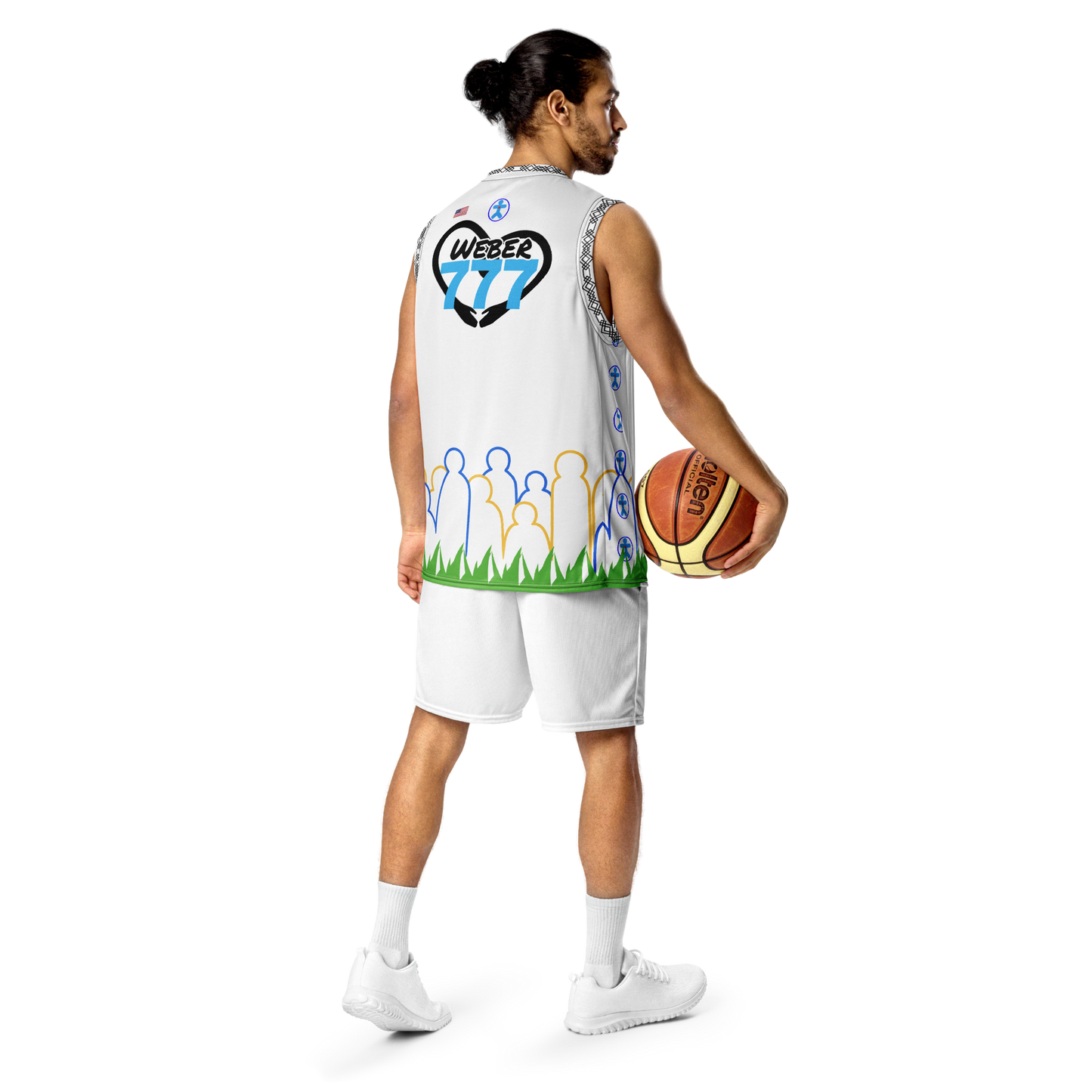 #Team Humanity Basketball Jersey