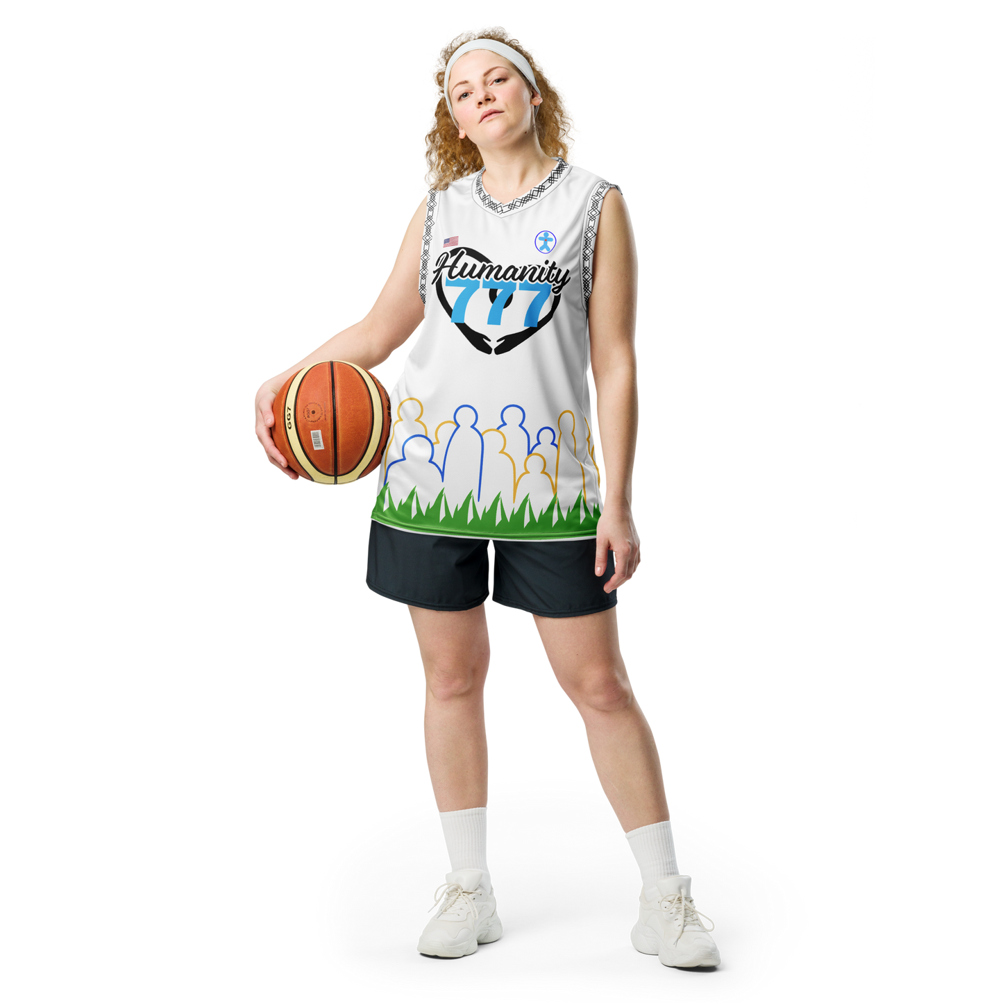 #Team Humanity Basketball Jersey