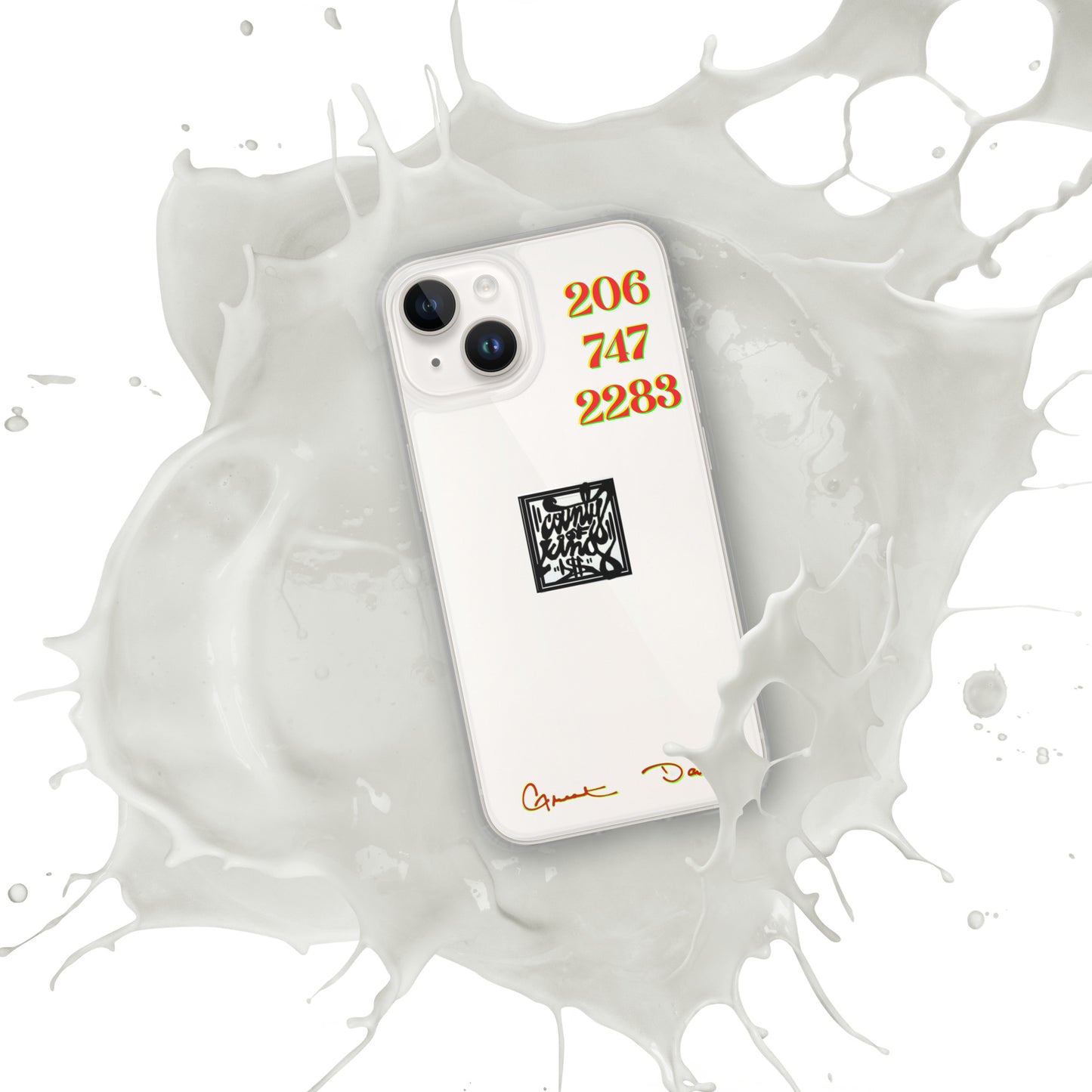 greatdane206 county of king$ Clear Case for iPhone®