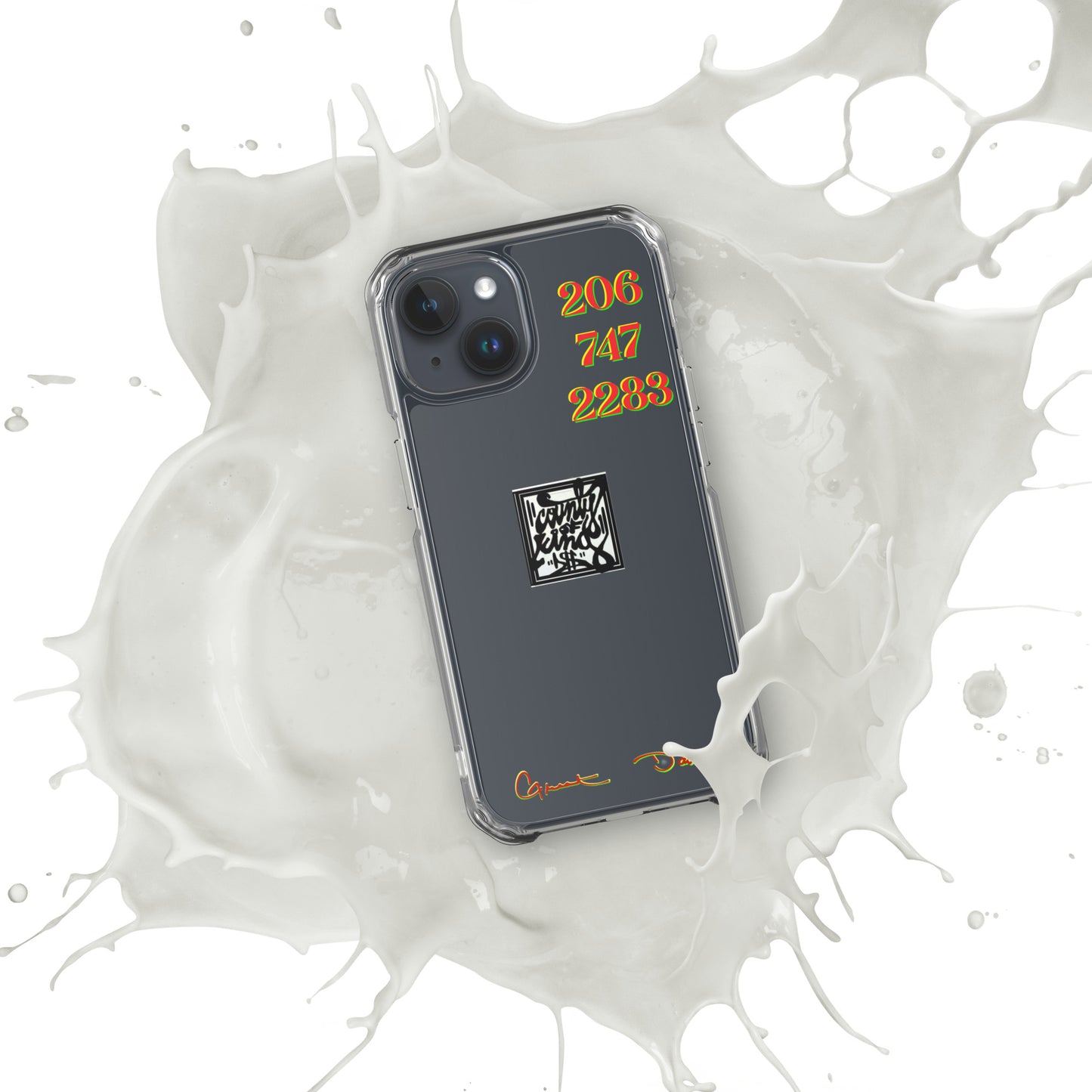 greatdane206 county of king$ Clear Case for iPhone®