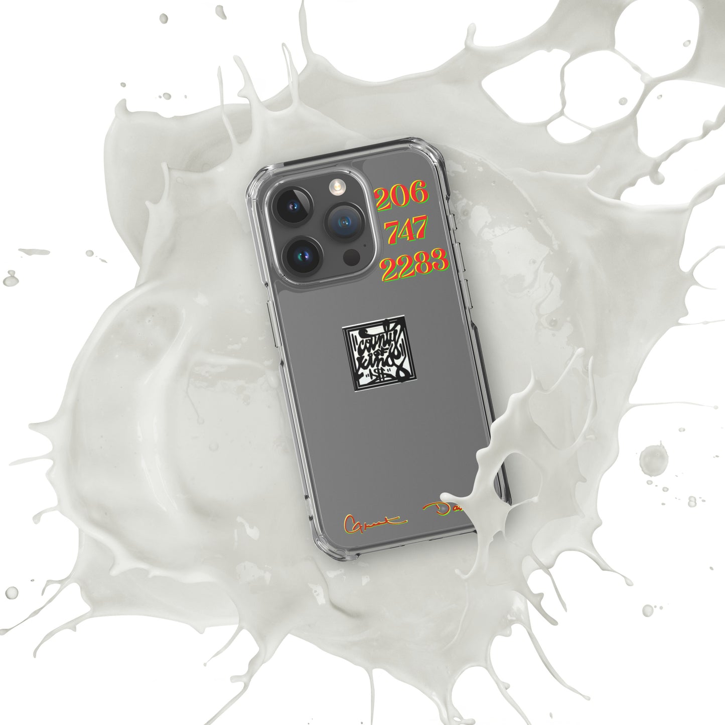 greatdane206 county of king$ Clear Case for iPhone®