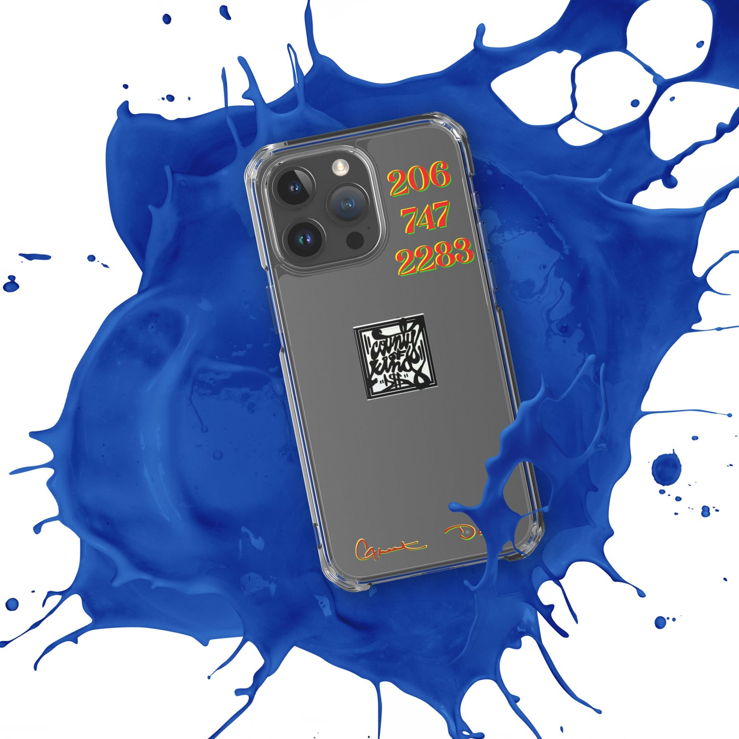 greatdane206 county of king$ Clear Case for iPhone®