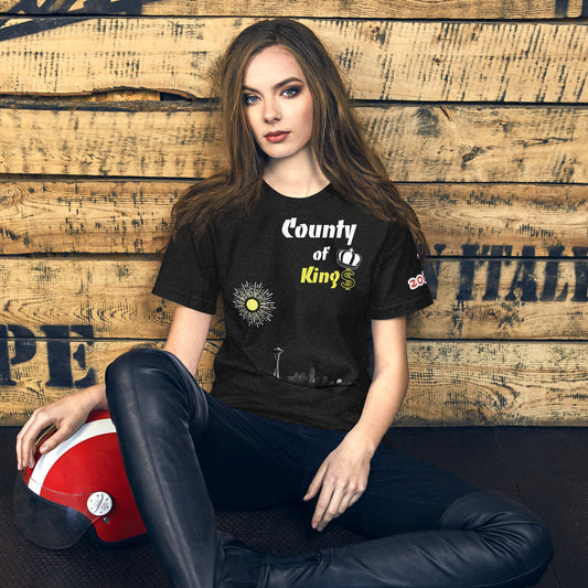 Great Dane king county Unisex t-shirt